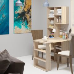Стеллаж Элемент-2 (дуб сонома) в Агрызе - agryz.mebel24.online | фото 4