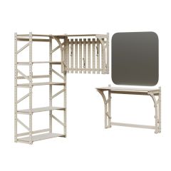 Стеллаж Конструктор Арт.С1600-1 в Агрызе - agryz.mebel24.online | фото 5