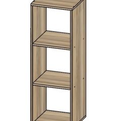 Стеллаж Ярофф №3, трехсекционный в Агрызе - agryz.mebel24.online | фото 2