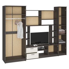 Стенка Марта 11 (Венге/Беленый дуб) в Агрызе - agryz.mebel24.online | фото 4