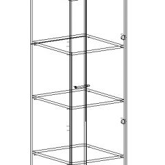 Стенка Сабина (модульная) венге/дуб белфорт в Агрызе - agryz.mebel24.online | фото 7