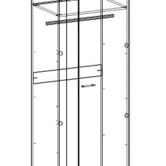 Стенка Сабина (модульная) венге/дуб белфорт в Агрызе - agryz.mebel24.online | фото 9