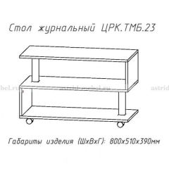 Стол журнальный №23 в Агрызе - agryz.mebel24.online | фото 4