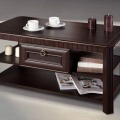 Стол журнальный №623 Инна Денвер темный в Агрызе - agryz.mebel24.online | фото