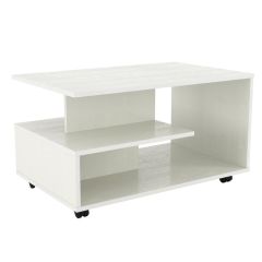 Стол журнальный "Bora-Bora" НМ 011.41 (Белый текстурный) в Агрызе - agryz.mebel24.online | фото