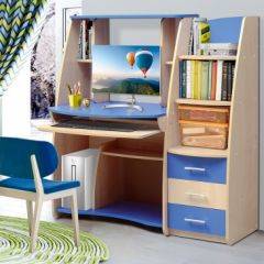 Стол компьютерный №1 (Матрица) в Агрызе - agryz.mebel24.online | фото 1