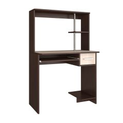 Стол компьютерный Дебют с пеналом (венге/лоредо) в Агрызе - agryz.mebel24.online | фото 2