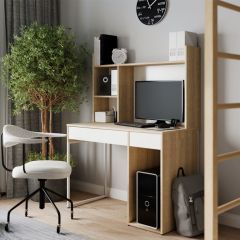 Стол письменный с надстройкой НКМ Эдем-1 в Агрызе - agryz.mebel24.online | фото 4