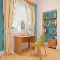 Стол письменный + тумба (ЛДСП 1 кат.) в Агрызе - agryz.mebel24.online | фото 4