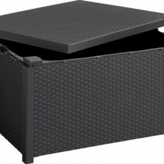 Стол-сундук Арика (Arica storage table) графит в Агрызе - agryz.mebel24.online | фото 2