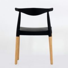 Стул Barneo N-219 Elbow интерьерный кухонный черный в Агрызе - agryz.mebel24.online | фото 3