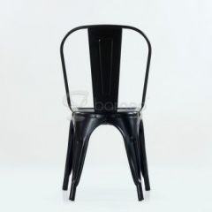 Стул Barneo N-240 Tolix (RAL9017 Черный) в Агрызе - agryz.mebel24.online | фото 3