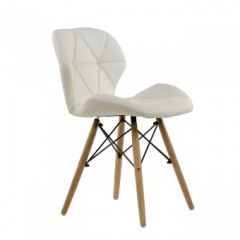 Стул Barneo N-42 Perfecto PU белый в Агрызе - agryz.mebel24.online | фото 1