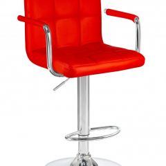 Стул барный DOBRIN KRUGER ARM LM-5011 (красный) в Агрызе - agryz.mebel24.online | фото
