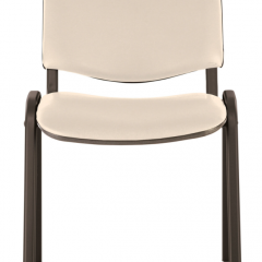 Стул BRABIX "Iso CF-005" (черный каркас, кожзам бежевый) 531978 в Агрызе - agryz.mebel24.online | фото 3