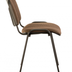 Стул BRABIX "Iso CF-005" (черный каркас, ткань коричневая) 531973 в Агрызе - agryz.mebel24.online | фото 3