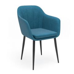 Стул Диор Ultra Denim (синий/черный) 4 шт. в Агрызе - agryz.mebel24.online | фото