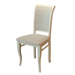 Стул М15 (жаккард №40) массив слоновая кость (2 шт.) в Агрызе - agryz.mebel24.online | фото 1