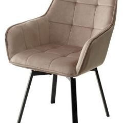 Стул MAVERICK 360 град. поворот. BLUVEL-40 BEIGE/ черный каркас, М-City в Агрызе - agryz.mebel24.online | фото