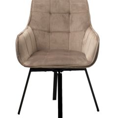 Стул MAVERICK 360 град. поворот. BLUVEL-40 BEIGE/ черный каркас, М-City в Агрызе - agryz.mebel24.online | фото 3