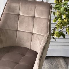 Стул MAVERICK 360 град. поворот. BLUVEL-40 BEIGE/ черный каркас, М-City в Агрызе - agryz.mebel24.online | фото 6