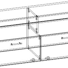 СОНАТА Тумба малая ТМС-1200 (Дуб сонома/Дуб сакраменто) в Агрызе - agryz.mebel24.online | фото 2