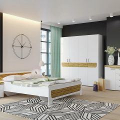 Тумба Милана (Белый/Сосна Гранд) в Агрызе - agryz.mebel24.online | фото 2
