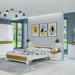 Тумба Милана (Белый/Сосна Гранд) в Агрызе - agryz.mebel24.online | фото 3