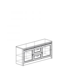 Тумба многоцелевая №191 "Лючия" Дуб оксфорд серый в Агрызе - agryz.mebel24.online | фото 2
