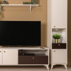 Тумба под ТВ 13.260 Миндаль в Агрызе - agryz.mebel24.online | фото 4