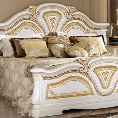 Тумба прикроватная (12.220) Грация (белый/золото) в Агрызе - agryz.mebel24.online | фото 2