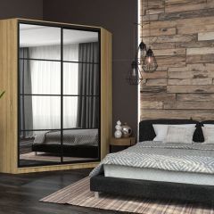 Угловой шкаф-купе Лофт (Дуб Сонома) в Агрызе - agryz.mebel24.online | фото 7