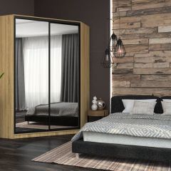 Угловой шкаф-купе Лофт (Дуб Сонома) в Агрызе - agryz.mebel24.online | фото 8