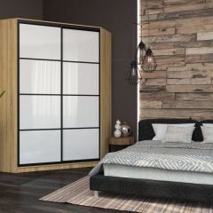 Угловой шкаф-купе Лофт (Дуб Сонома) в Агрызе - agryz.mebel24.online | фото 11