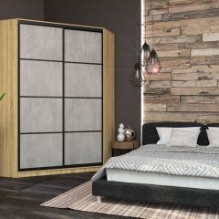 Угловой шкаф-купе Лофт (Дуб Сонома) в Агрызе - agryz.mebel24.online | фото 13