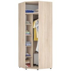 Угловой шкаф с зеркалом "Алиса (H6_M)" ручка скоба в Агрызе - agryz.mebel24.online | фото 3