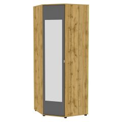 Угловой шкаф с зеркалом "Алиса (H6_M2)" с торцевой ручкой в Агрызе - agryz.mebel24.online | фото 19
