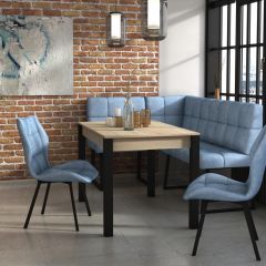РЕАЛ Уголок кухонный (Велюр Лагуна) в Агрызе - agryz.mebel24.online | фото 2