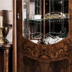 Витрина одностворчатая Илона (караваджо) в Агрызе - agryz.mebel24.online | фото 5