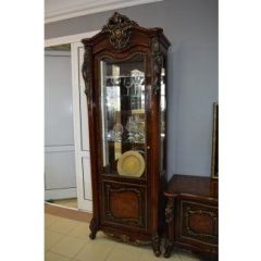 Витрина одностворчатая Джоконда (корень дуба глянец) в Агрызе - agryz.mebel24.online | фото 2
