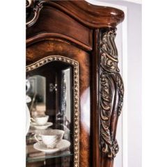 Витрина одностворчатая Джоконда (корень дуба глянец) в Агрызе - agryz.mebel24.online | фото 3