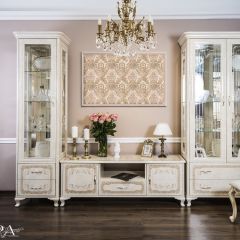 Витрина одностворчатая Патрисия (крем корень глянец) в Агрызе - agryz.mebel24.online | фото 3
