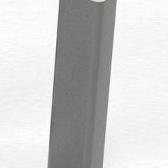 Торцевая заглушка для цоколя h150 мм Цвет Алюминий (Алюминий, Белый, Черный, Сонома) в Агрызе - agryz.mebel24.online | фото