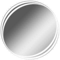 Зеркало Берг 700х700 с подсветкой Домино (GL7055Z) в Агрызе - agryz.mebel24.online | фото