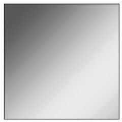 Зеркало Corsica 500х500 black без подсветки Sansa (SB1063Z) в Агрызе - agryz.mebel24.online | фото 1