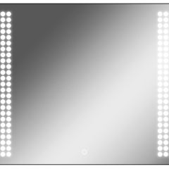 Зеркало Cosmo 90 black с подсветкой Sansa (SC1051Z) в Агрызе - agryz.mebel24.online | фото