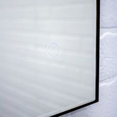 Зеркало Eclipse 100 black с подсветкой Sansa (SE1032Z) в Агрызе - agryz.mebel24.online | фото 6