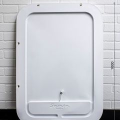 Зеркало Elis 100 white с подсветкой Sansa (SEe1045Z) в Агрызе - agryz.mebel24.online | фото 5