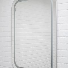 Зеркало Elis 100 white с подсветкой Sansa (SEe1045Z) в Агрызе - agryz.mebel24.online | фото 2