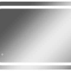 Зеркало Elis 100 white с подсветкой Sansa (SEe1045Z) в Агрызе - agryz.mebel24.online | фото